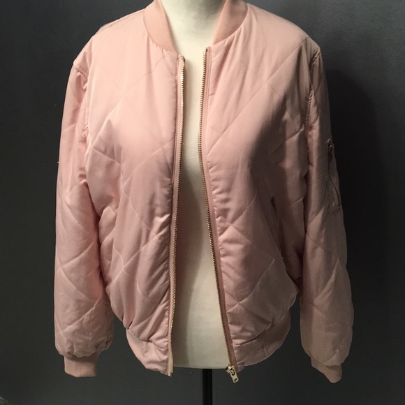 🌸NWT Forever 21 Bomber Jacket - Picture 2 of 7